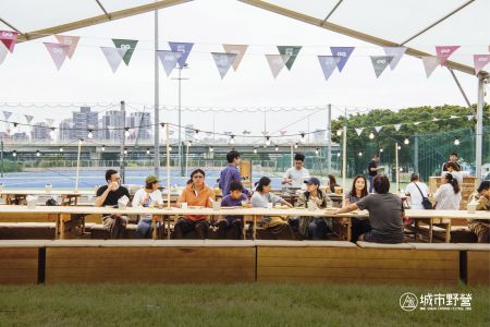 2018 GQ シティキャンプアウトドアイベントテント - GQ シティキャンプ 10M×15M 大型構造テント